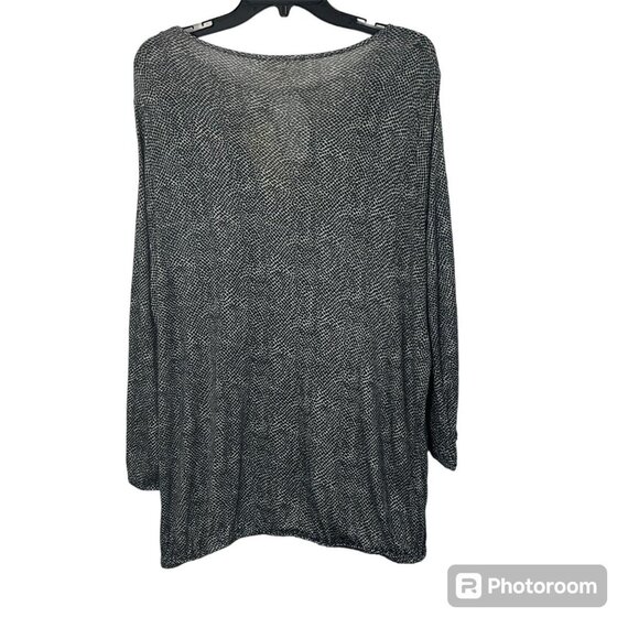 Michael‎ Michael Kors Y2k 2000s Long Sleeve Blouse Animal Print - Picture 4 of 6